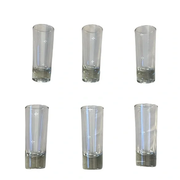 Tommy Bahama Shot Glass Set-Clear-6 Piece - Picture 4 of 4